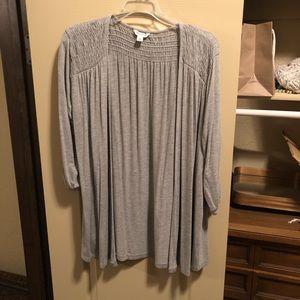 Banana Republic - Gray lightweight cardigan